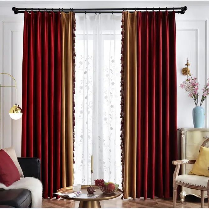 burgundy-velvet-bedroom-curtains, blackout-curtains, edit-home-curtains