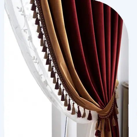 burgundy-velvet-bedroom-curtains, blackout-curtains, edit-home-curtains