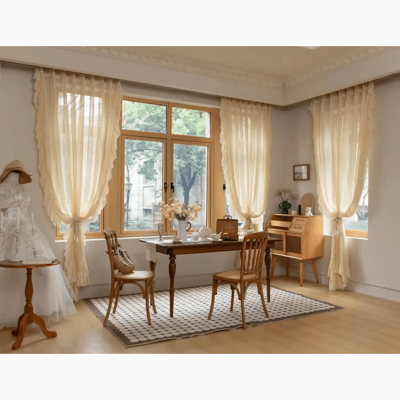 Best Net Beige Voile Curtains | Edit Home - Image 10