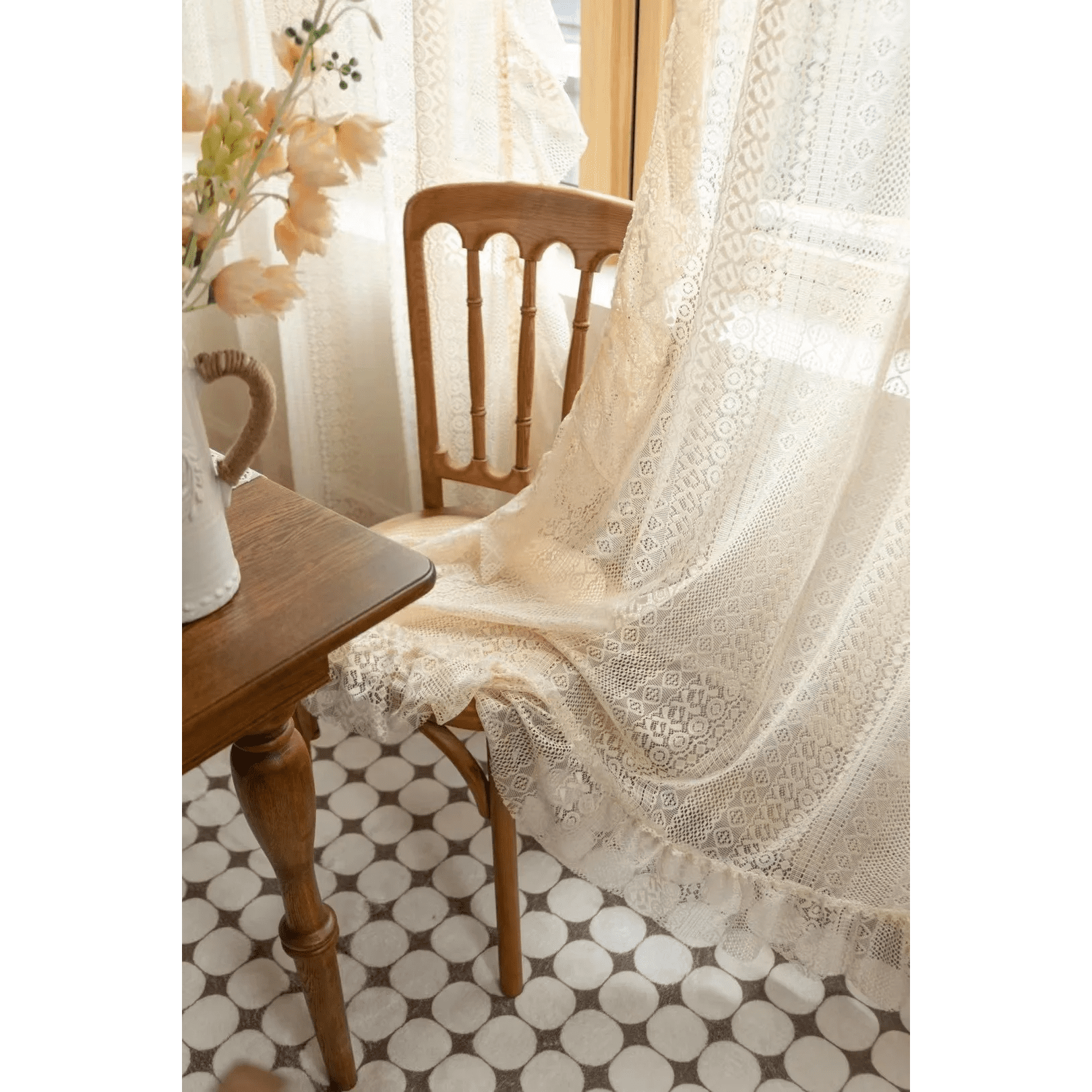 Best Net Beige Voile Curtains | Edit Home - Image 9