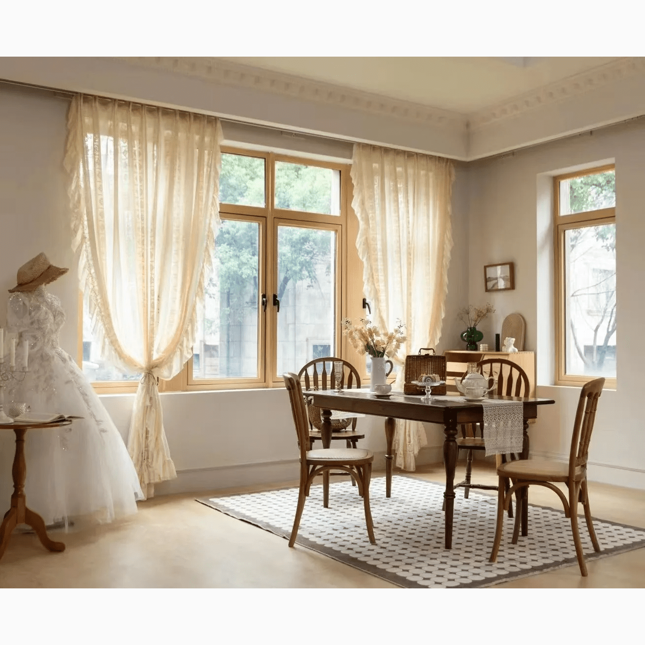 Best Net Beige Voile Curtains | Edit Home - Image 7