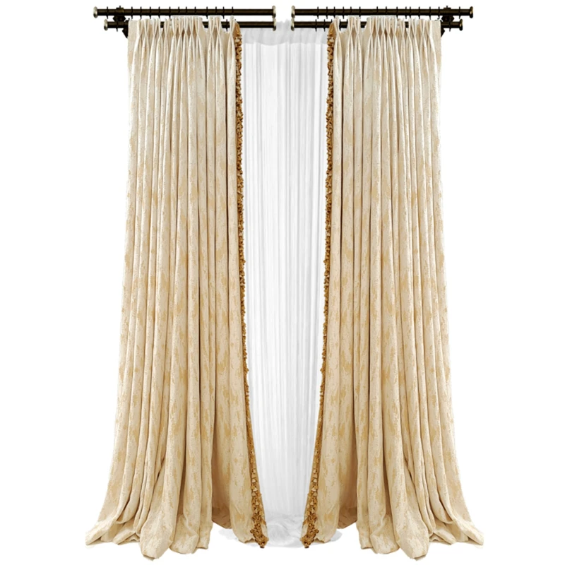 luxury-golden-bedroom-curtains, blackout-curtains, edit-home-curtains
