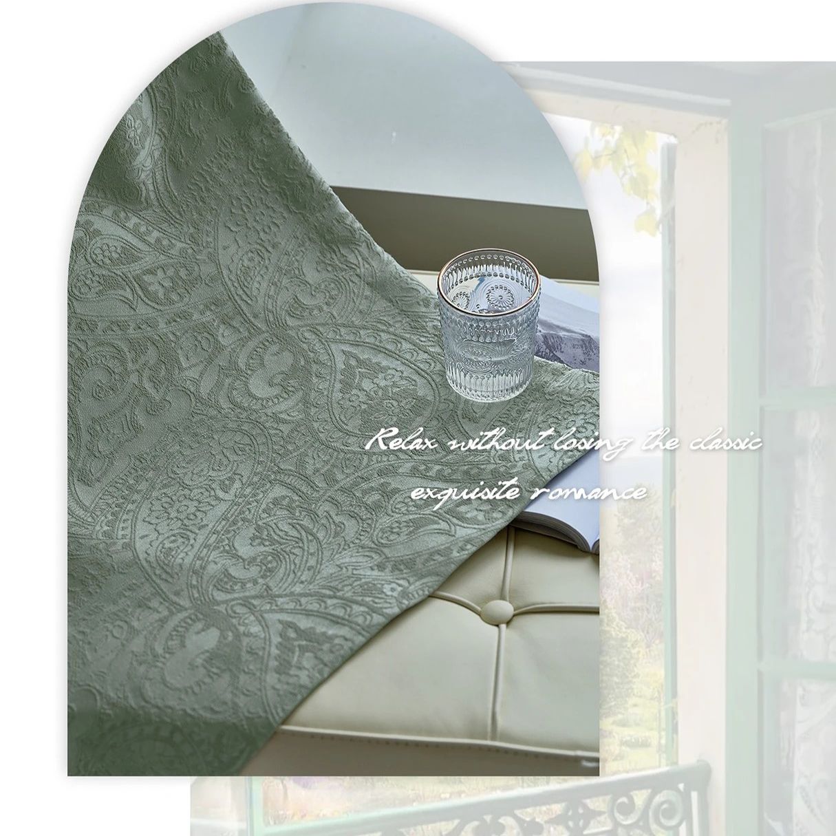 self embroidered jacquard curtains, blackout-curtains, edit-home-curtains