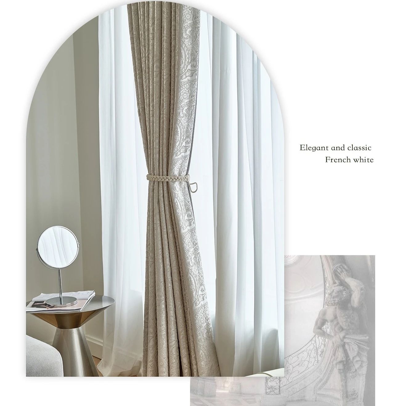 Self Embroidered Jacquard Curtains | Blackout Curtains - Image 8