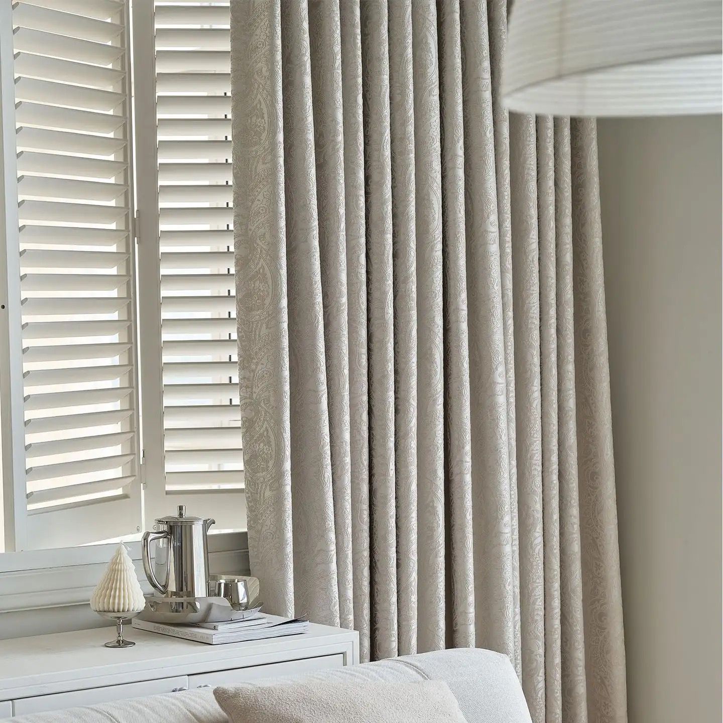 Self Embroidered Jacquard Curtains | Blackout Curtains - Image 9