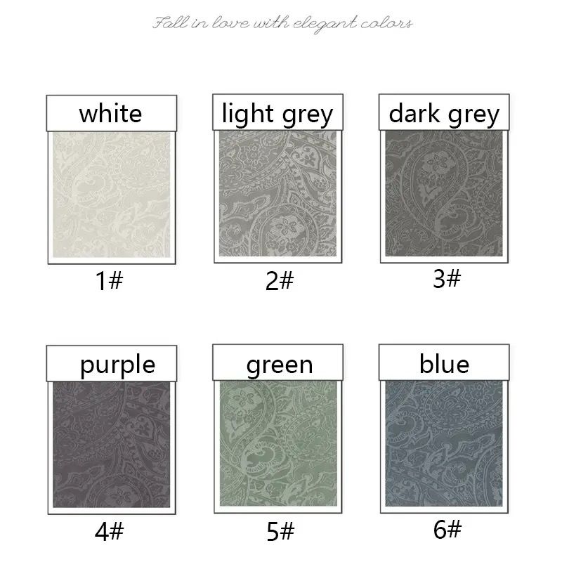Self Embroidered Jacquard Curtains | Blackout Curtains - Image 18