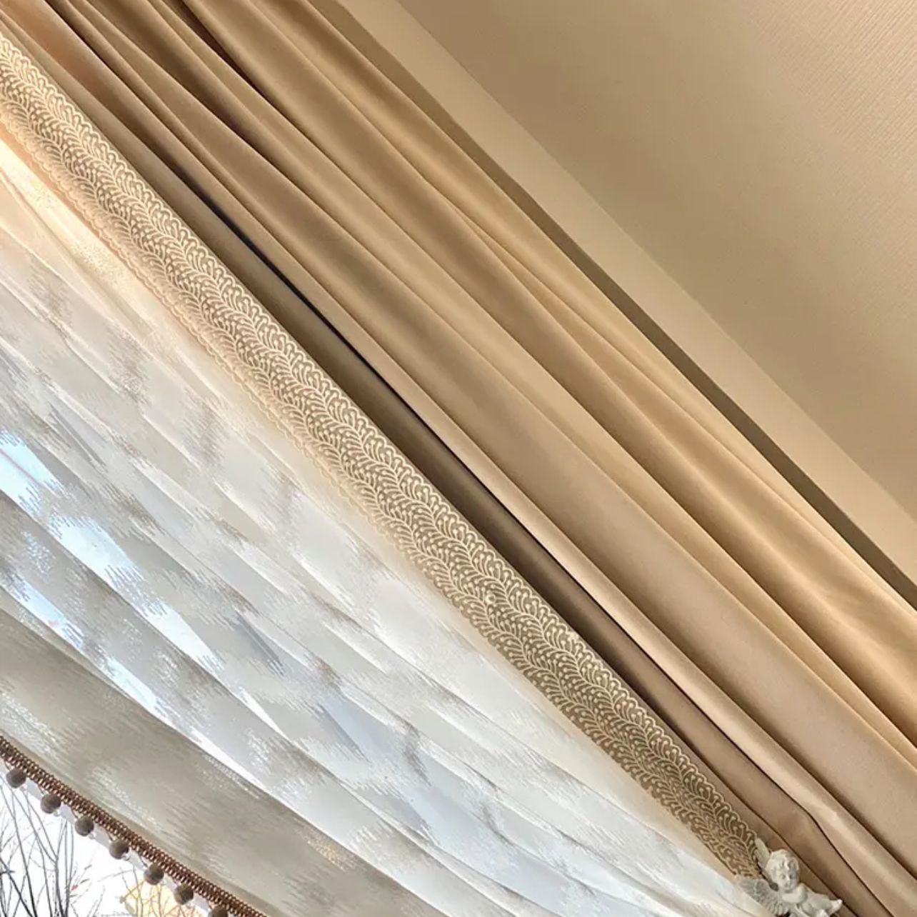 beige-velvet-curtains, bedroom-curtains, living -room-curtains, edit-home