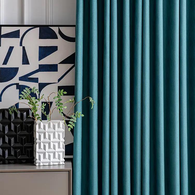 high-precision-material-curtains, blue-bedroom-curtains, bedroom-curtains, edit-home