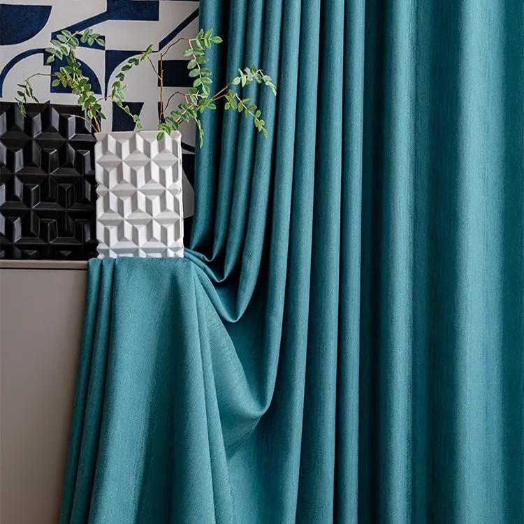 high-precision-material-curtains, blue-bedroom-curtains, bedroom-curtains, edit-home