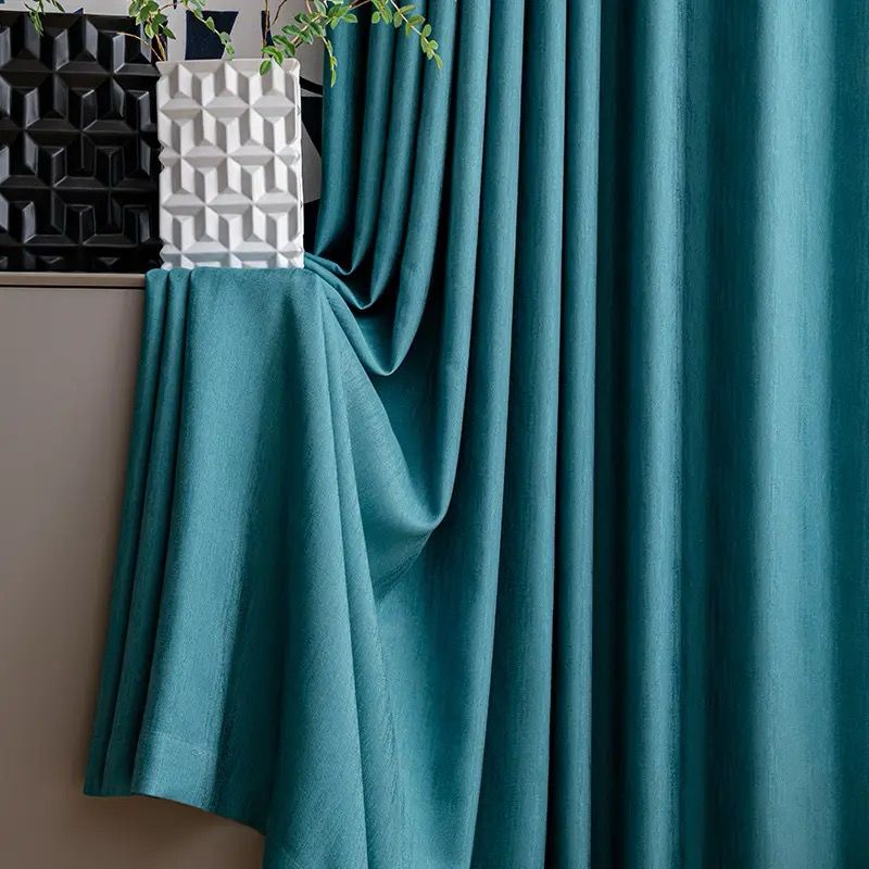 high-precision-material-curtains, blue-bedroom-curtains, bedroom-curtains, edit-home
