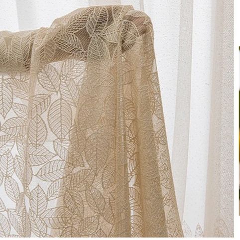 leaf-embroidery-flower-curtains, voile-curtains, embroidered-curtains, edit-home