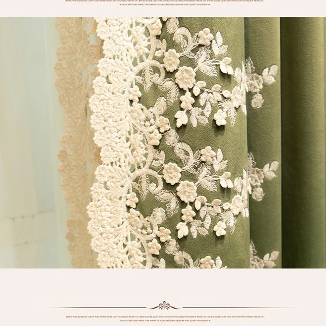 blackout-green-embroidered-curtains, blackout-curtains, edit-home