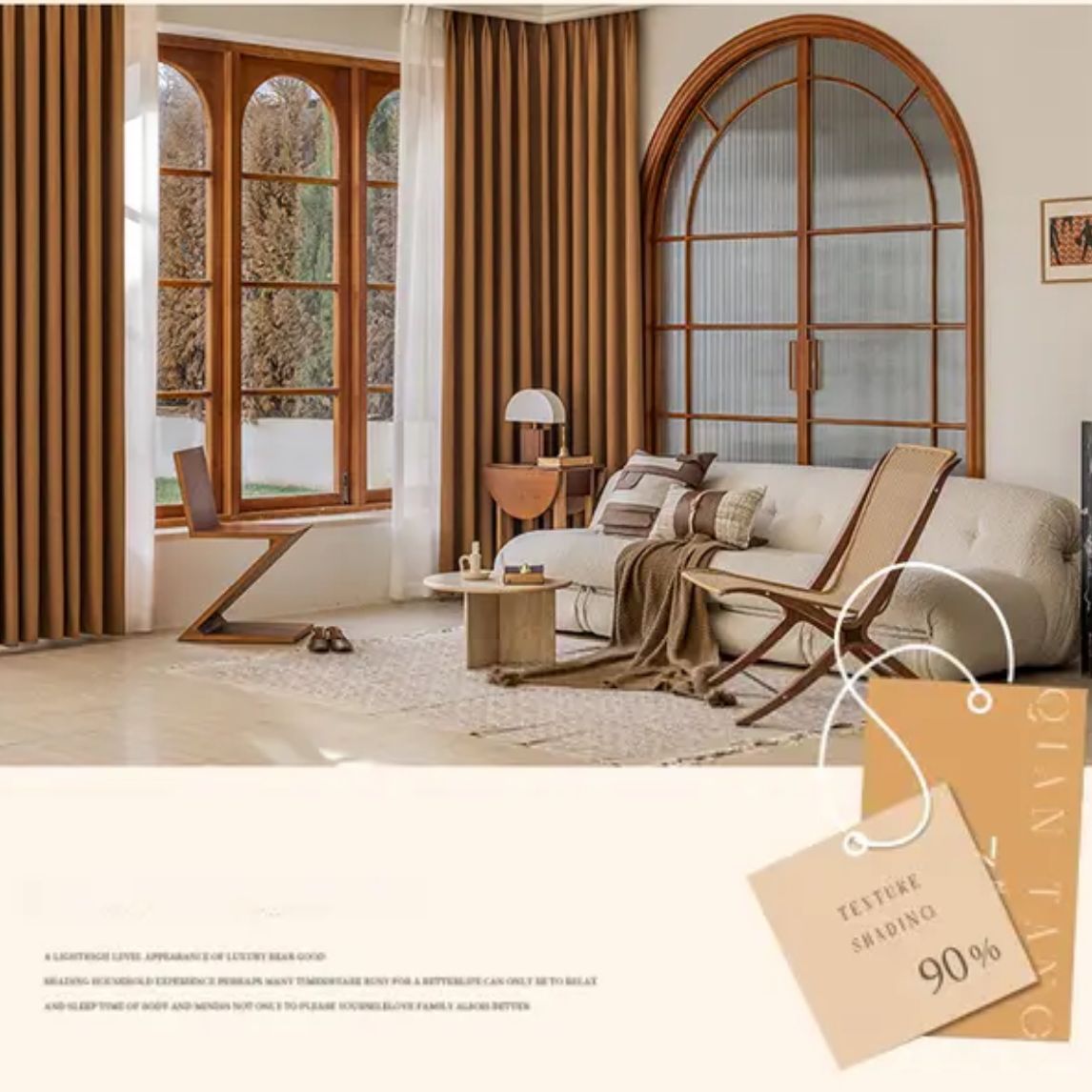 self-print-blackout-curtains, blackout-curtains, wutong-yellow-curtains, edit-home-curtains