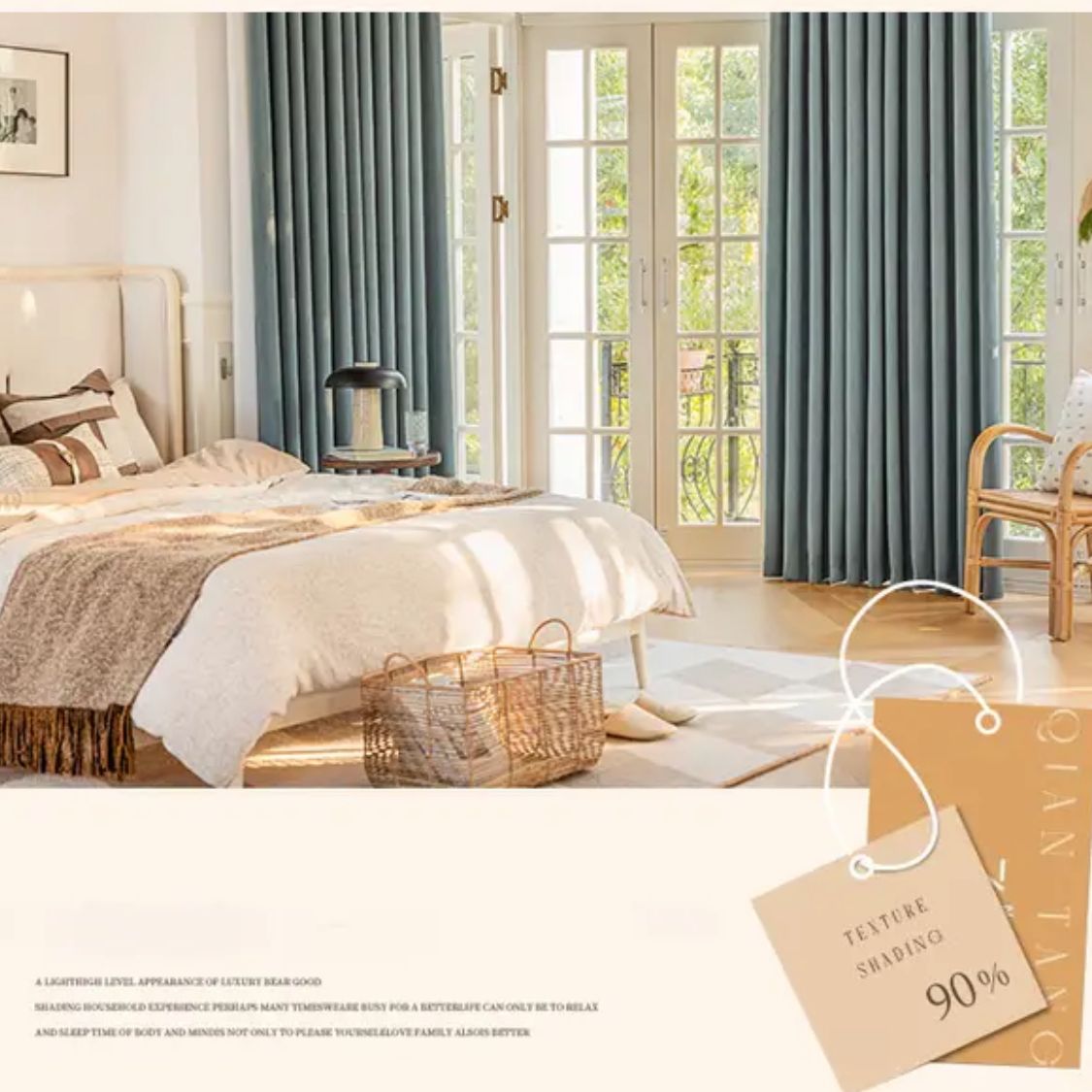 self-print-blackout-curtains, blackout-curtains, blue-curtains, edit-home-curtains