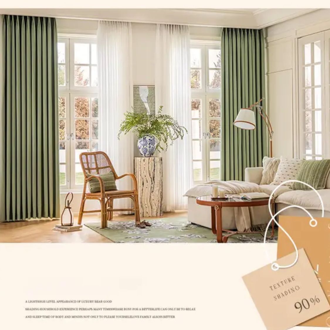 self-print-blackout-curtains, blackout-curtains, green-curtains, edit-home-curtains