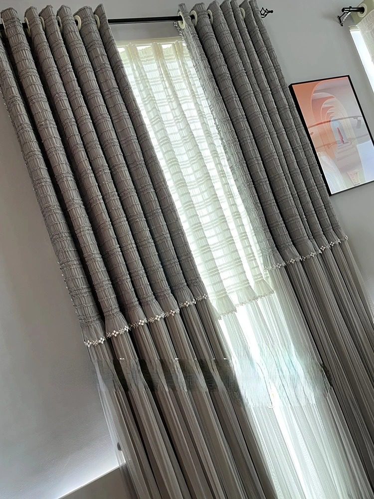 grey-blackout-curtains, bedroom-curtains, edit-home