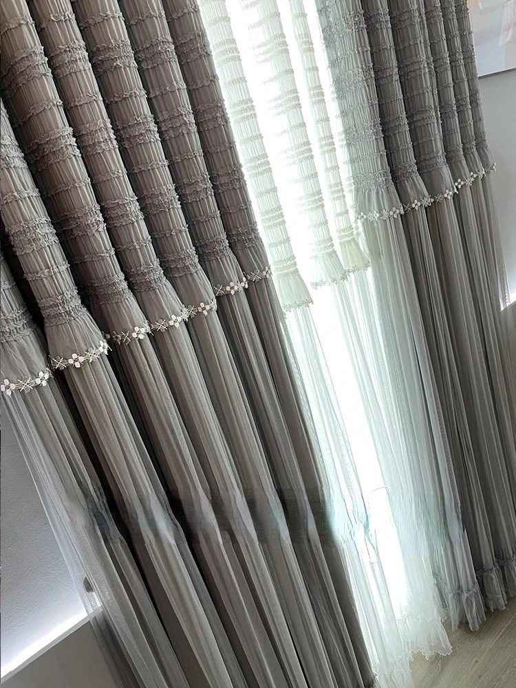 grey-blackout-curtains, bedroom-curtains, edit-home