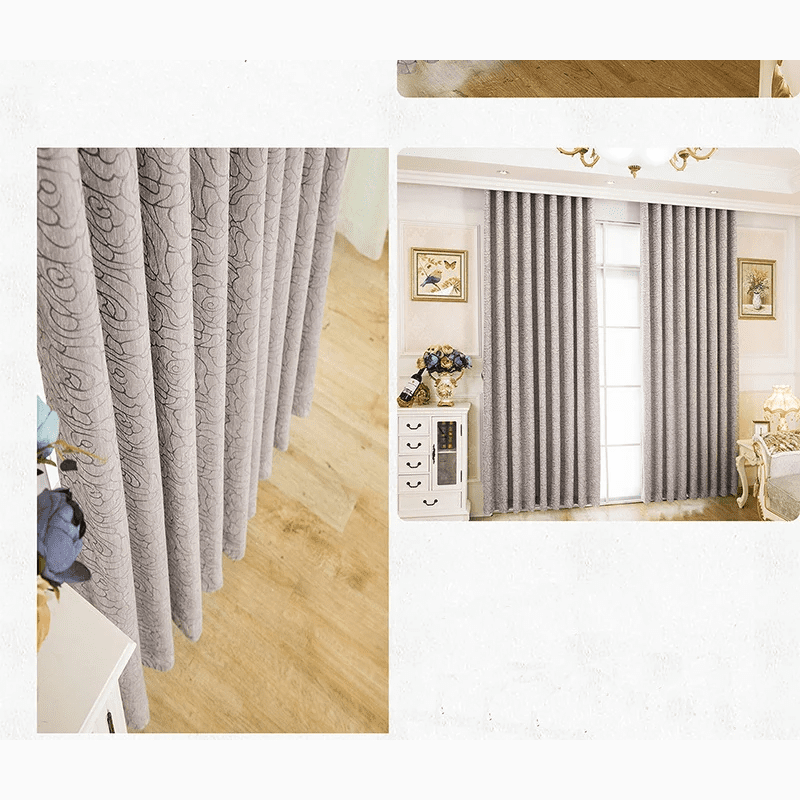 Beautiful Beige Blackout Curtains | Edit Home - Image 15