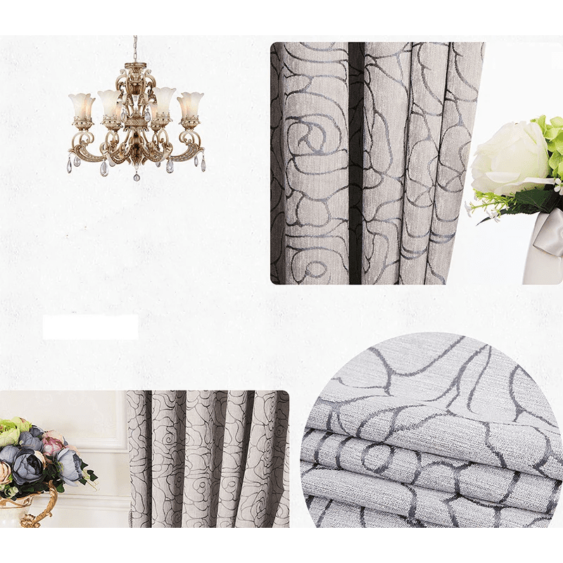 Beautiful Cream Blackout Curtains | Edit Home - Image 22