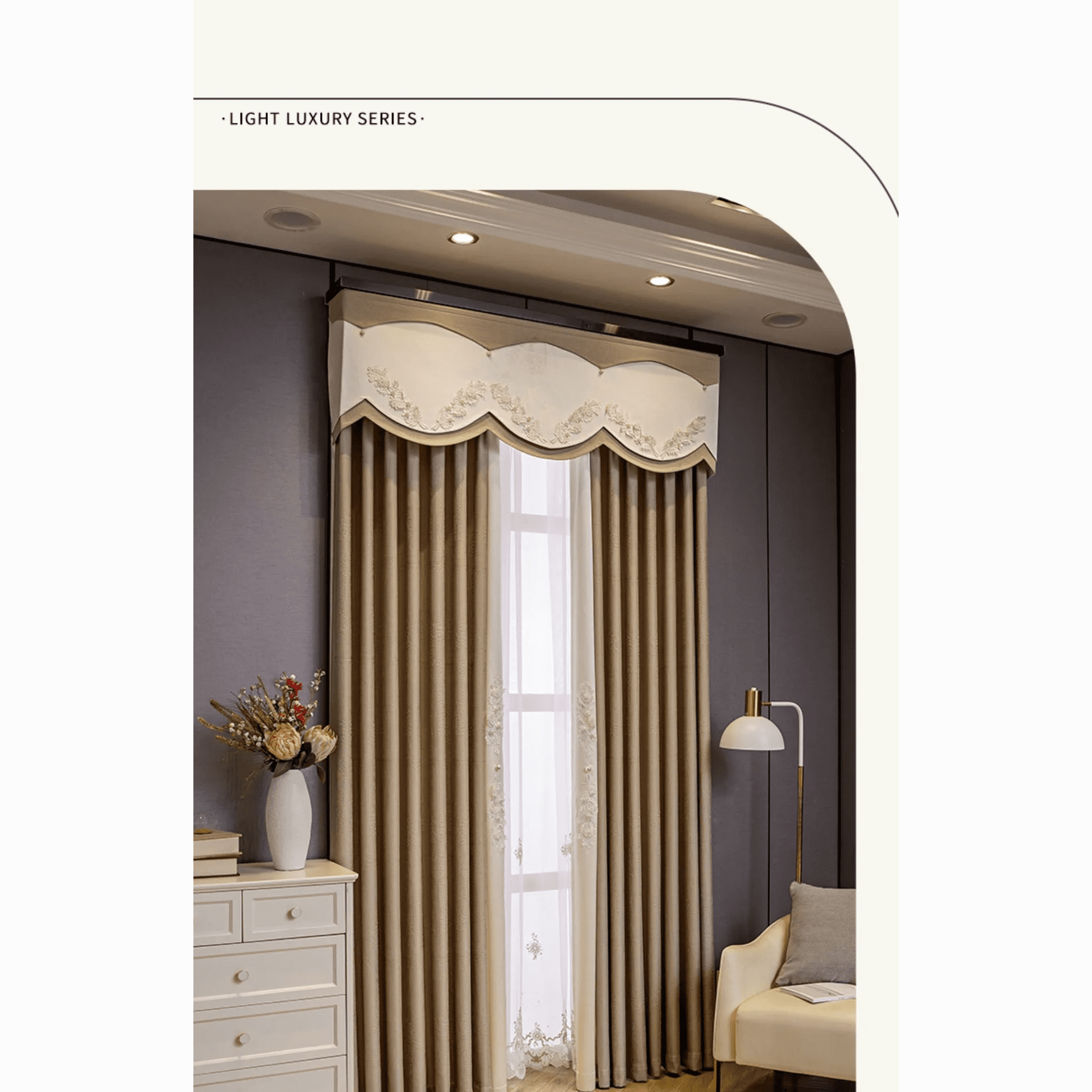 Best Cream Bedroom Curtains | Edit Home - Image 9