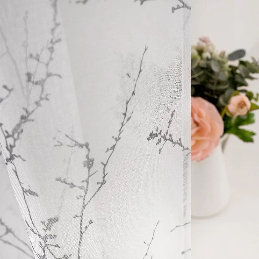 Beautiful Light Blue Voile Curtains | Edit Home - Image 10