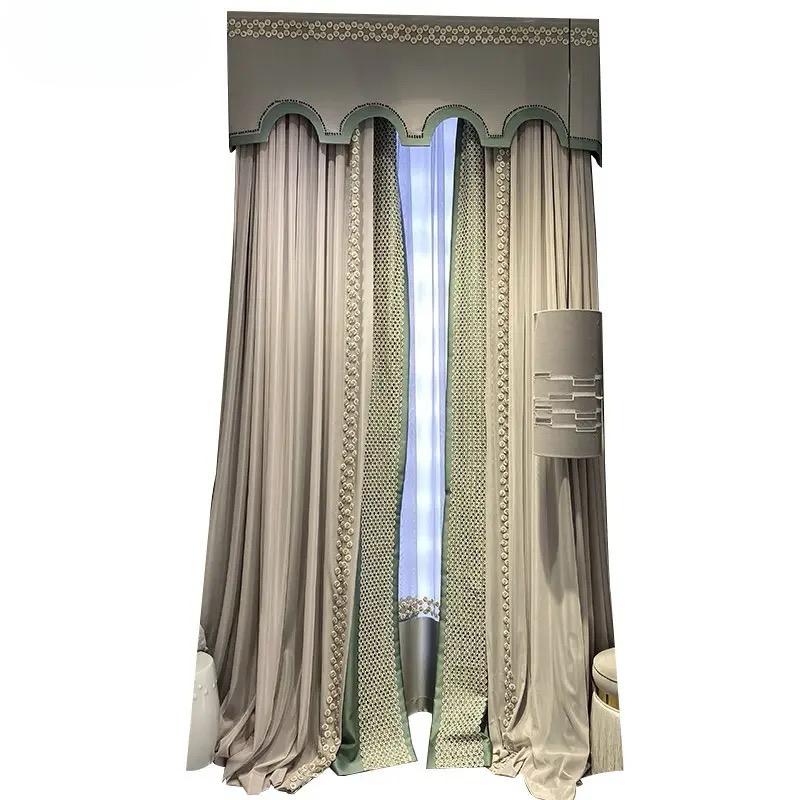 green-luxury-embroidered-curtains, blackout-curtains, embroidered-curtains, luxury-curtains, edit-home