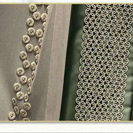 green-luxury-embroidered-curtains, blackout-curtains, embroidered-curtains, luxury-curtains, edit-home