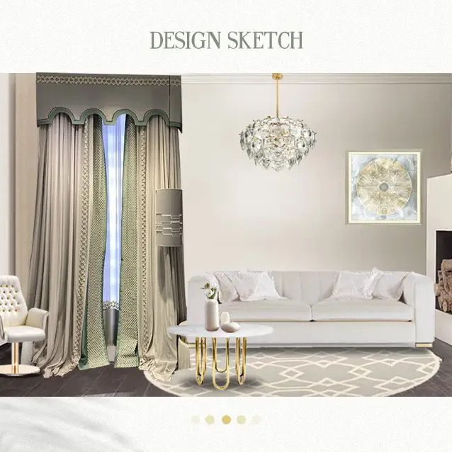 green-luxury-embroidered-curtains, blackout-curtains, embroidered-curtains, luxury-curtains, edit-home
