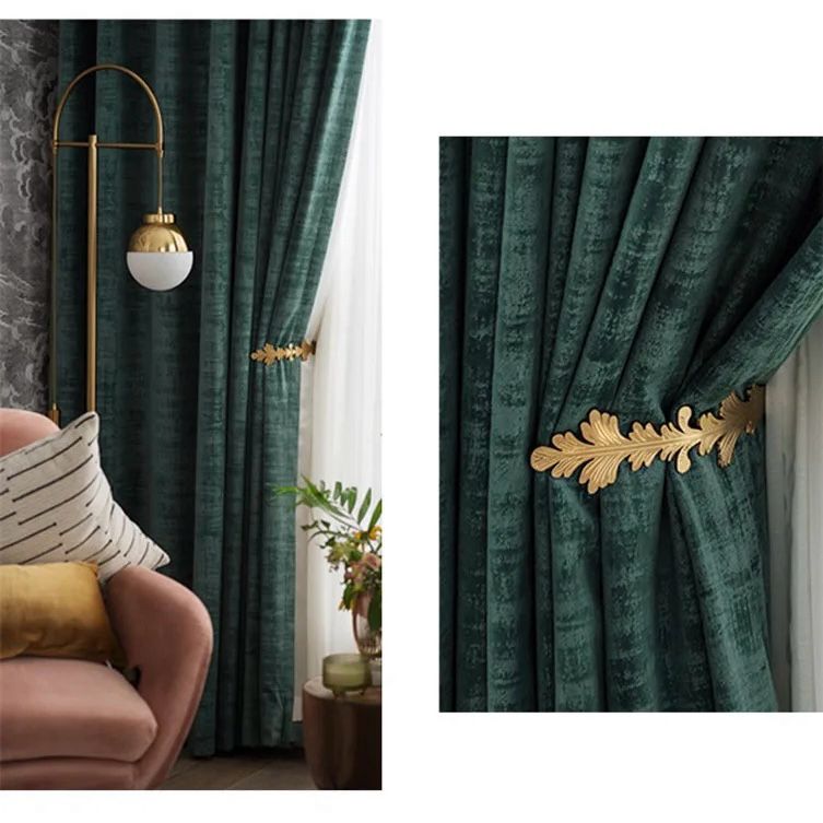 dark-green-bedroom-curtains, blackout-curtains, bedroom-room-curtains, edit-home