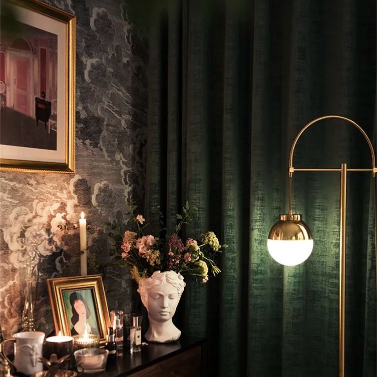 dark-green-bedroom-curtains, blackout-curtains, bedroom-room-curtains, edit-home