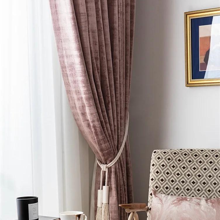 dirty-pink-bedroom-curtains, blackout-curtains, bedroom-room-curtains, edit-home