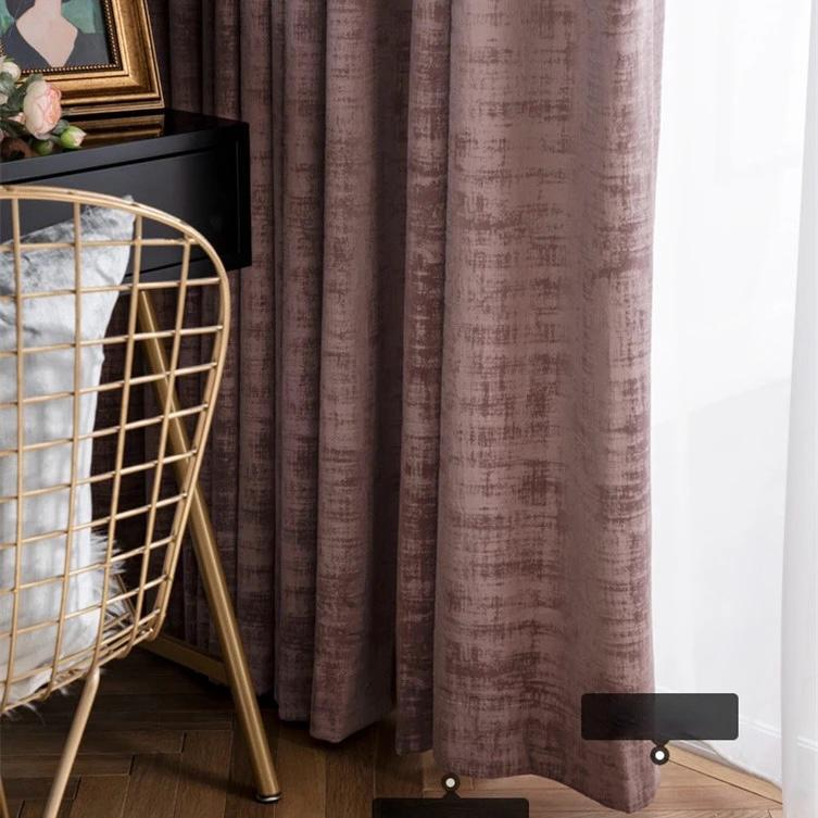 dirty-pink-bedroom-curtains, blackout-curtains, bedroom-room-curtains, edit-home