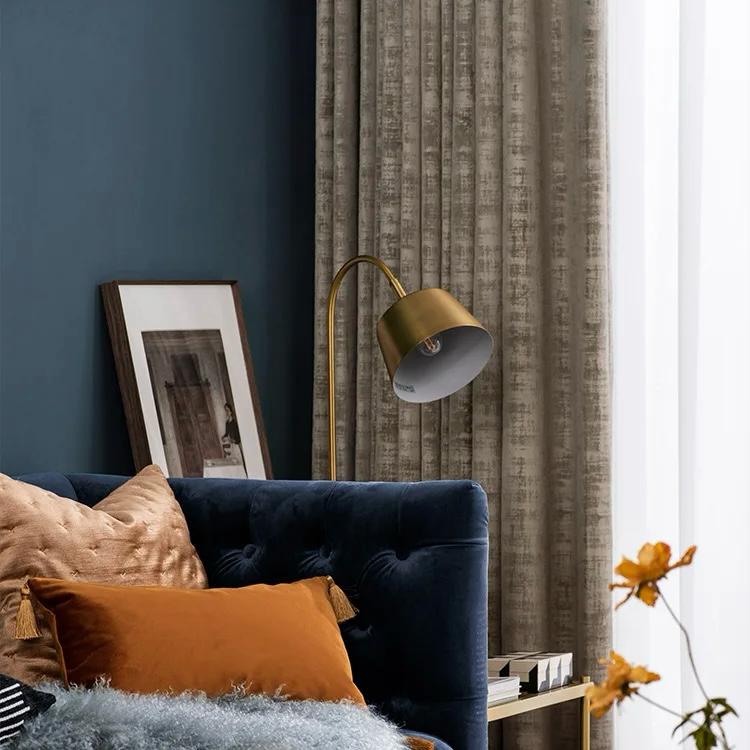 beige-brown-bedroom-curtains, blackout-curtains, bedroom-room-curtains, edit-home