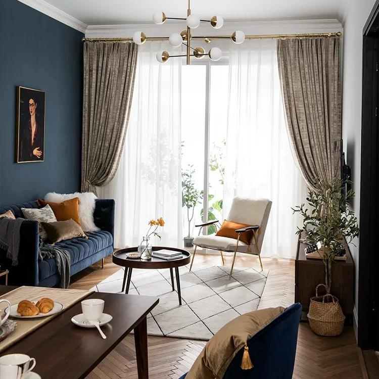 beige-brown-bedroom-curtains, blackout-curtains, bedroom-room-curtains, edit-home