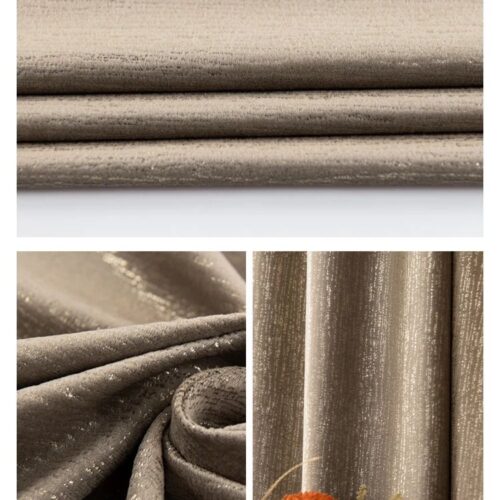 vintage-style-bronzing-curtains, ceramsite-brown, blackout-curtains, edit-home