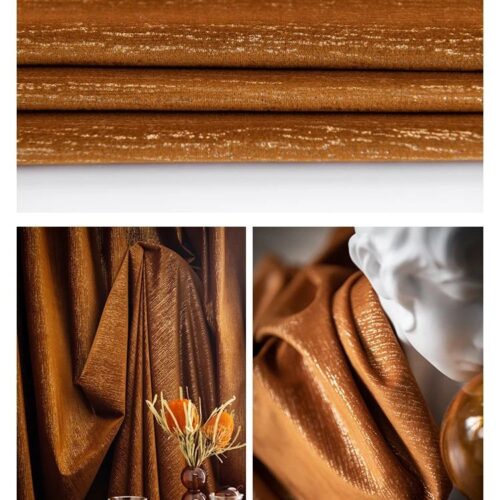 vintage-style-bronzing-curtains, caramel-orange, blackout-curtains, edit-home