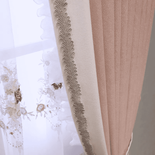 girls-luxury-bedroom-curtains, blackout-curtains, pink-curtains, edit-home