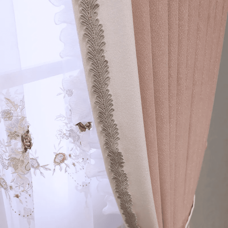 girls-luxury-bedroom-curtains, blackout-curtains, pink-curtains, edit-home
