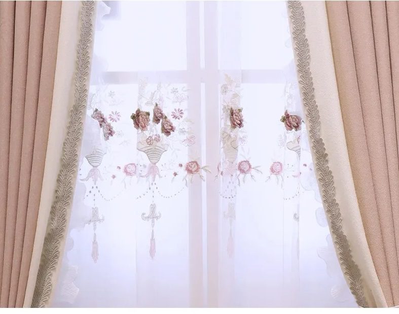 girls-luxury-bedroom-curtains, blackout-curtains, pink-curtains, edit-home