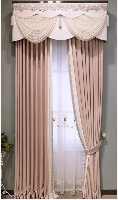 girls-luxury-bedroom-curtains, blackout-curtains, pink-curtains, edit-home