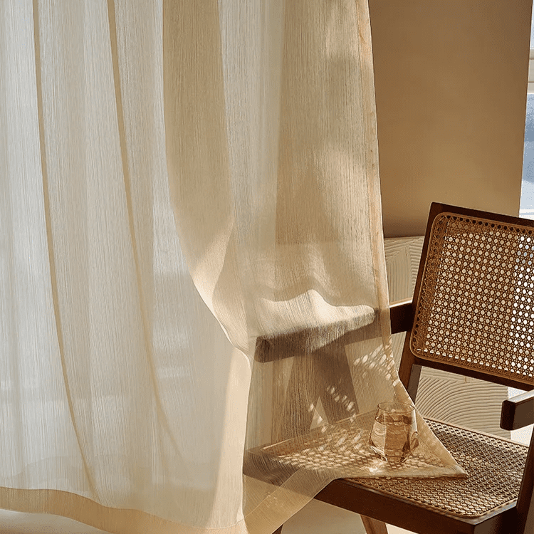 Luxury Dreamy Shiny Gauze Curtains for Living Room - Image 19