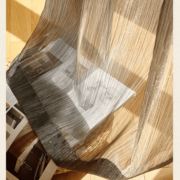 Luxury Dreamy Shiny Gauze Curtains for Living Room