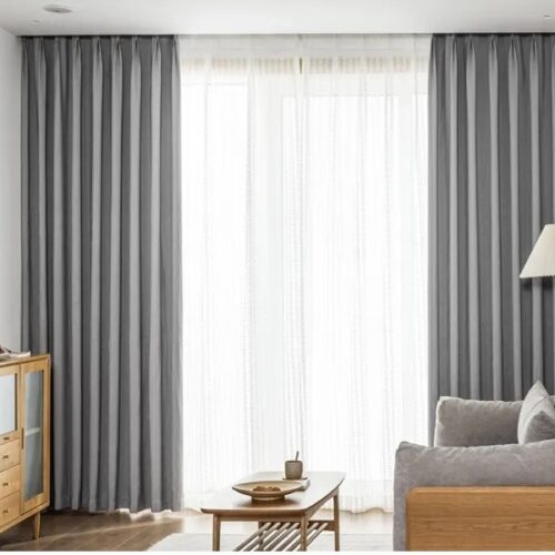 light-grey-blackout-curtains, blackout-curtains, bedroom-curtains, edit-home