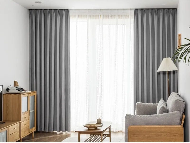 light-grey-blackout-curtains, blackout-curtains, bedroom-curtains, edit-home
