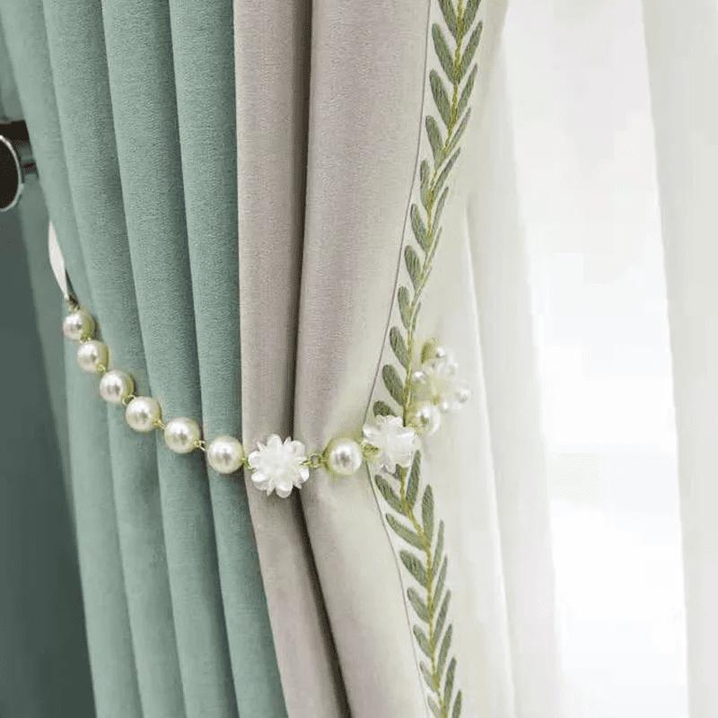 Nordic Style Curtains | Blackout Curtains Living Bedroom - Image 17
