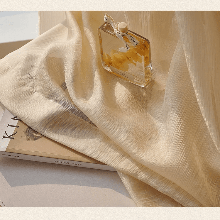 Luxury Dreamy Shiny Gauze Curtains for Living Room - Image 18