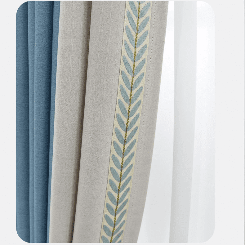 Nordic Style Curtains | Blackout Curtains Living Bedroom - Image 12