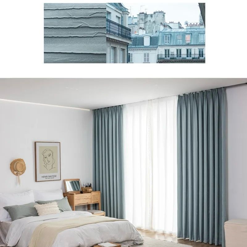 blue-blackout-curtains, blackout-curtains, bedroom-curtains, edit-home