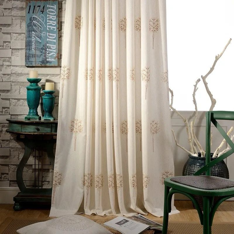 cotton-linen-embroidered-curtain, blackout-curtains, embroidered-curtains, edit-home-curtains