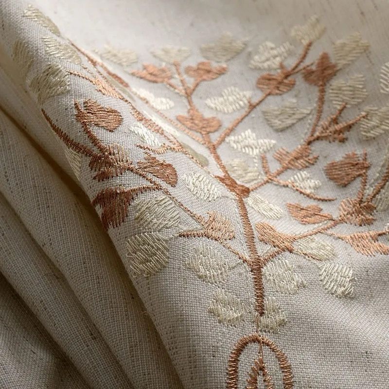 cotton-linen-embroidered-curtain, blackout-curtains, embroidered-curtains, edit-home-curtains